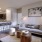 a living room with a couch and a table